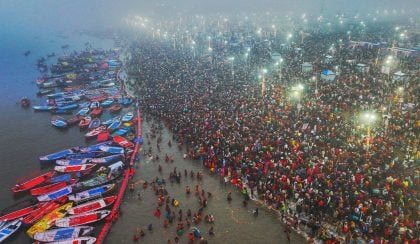Festival deve receber 400 milhões de peregrinos na Índia