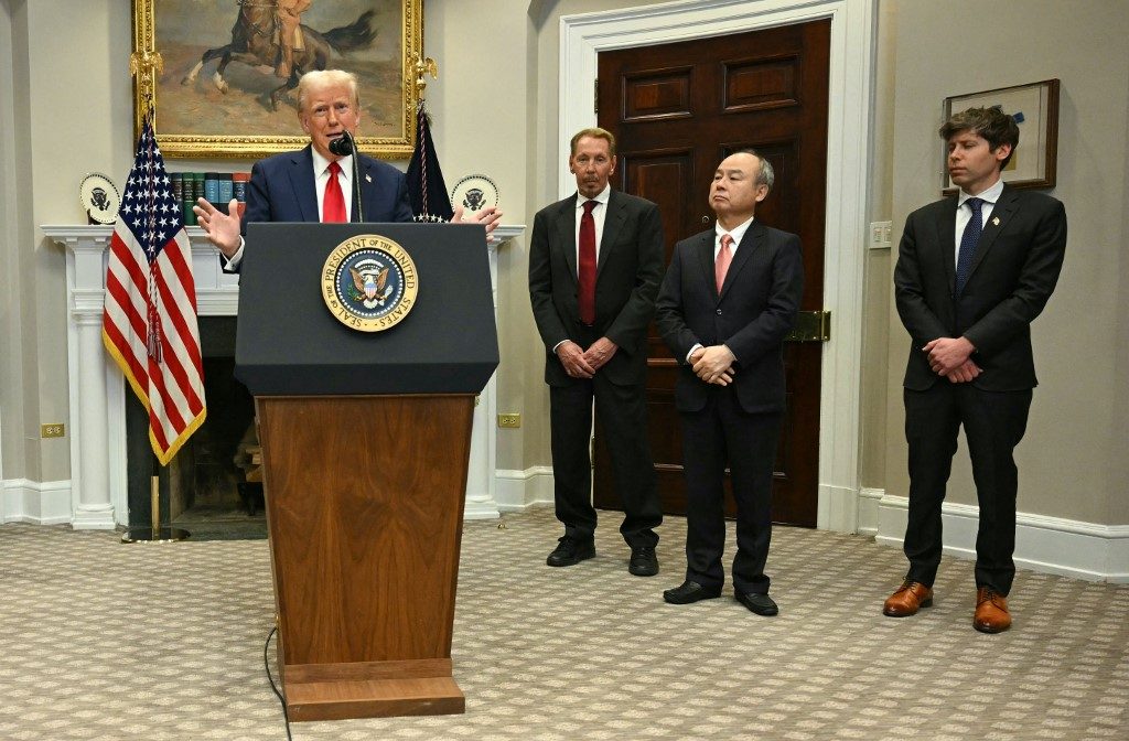 Trump anuncia projeto de IA com investimento de pelo menos R$ 3 trilhões
