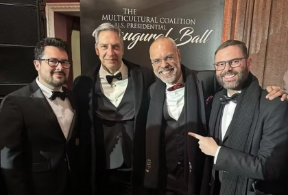 Foragido da Justiça, Allan dos Santos participa de comemoração pela posse de Trump nos EUA
