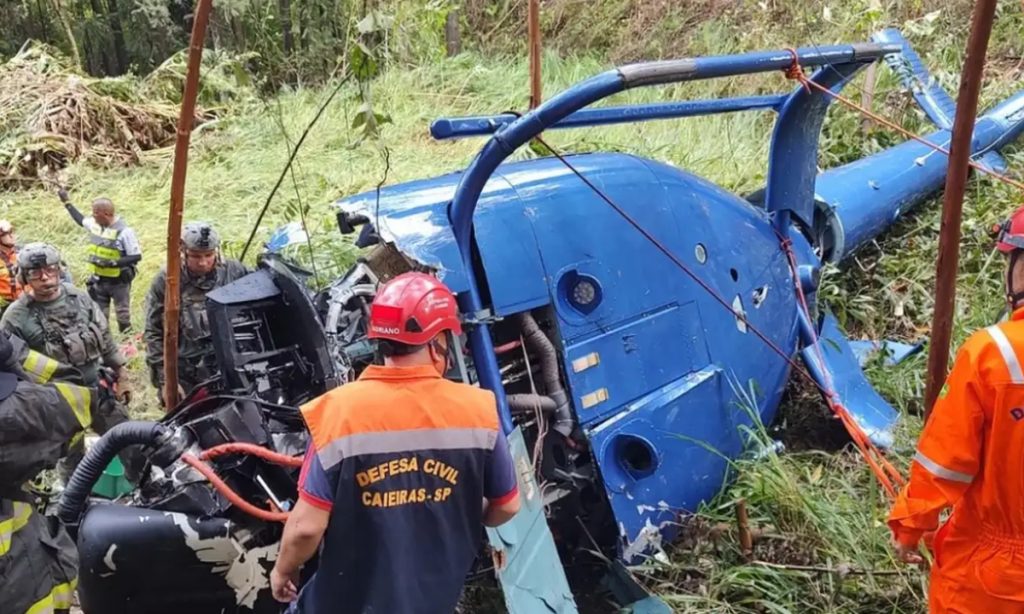 Menina sobrevivente de acidente de helicóptero deve ter alta neste sábado