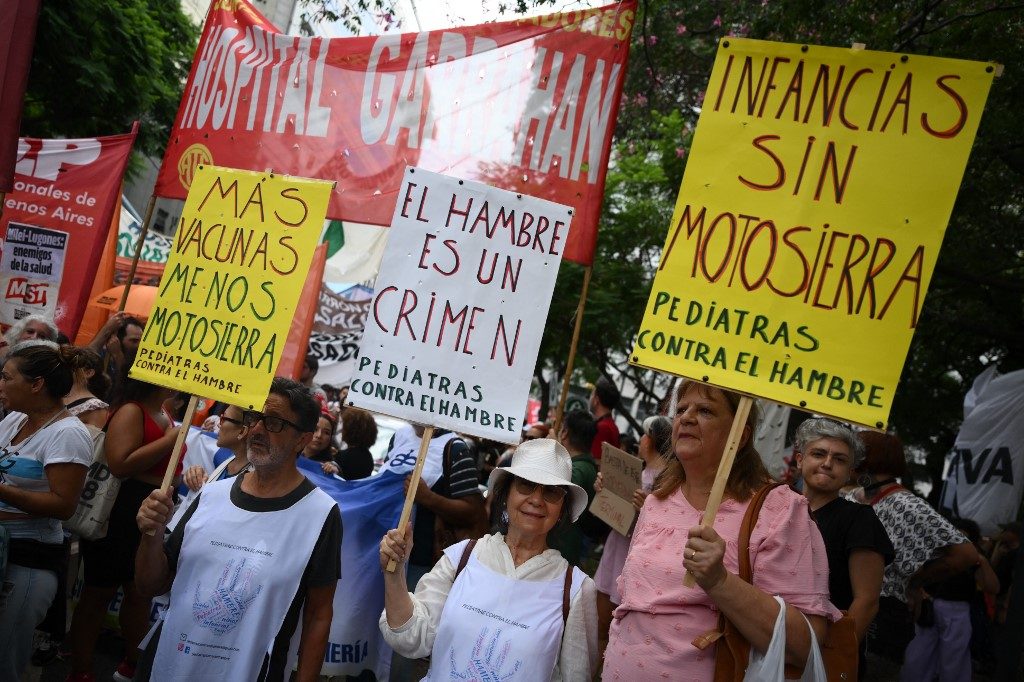 Principal central sindical da Argentina anuncia greve para 10 de abril