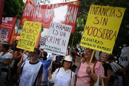 Principal central sindical da Argentina anuncia greve para 10 de abril