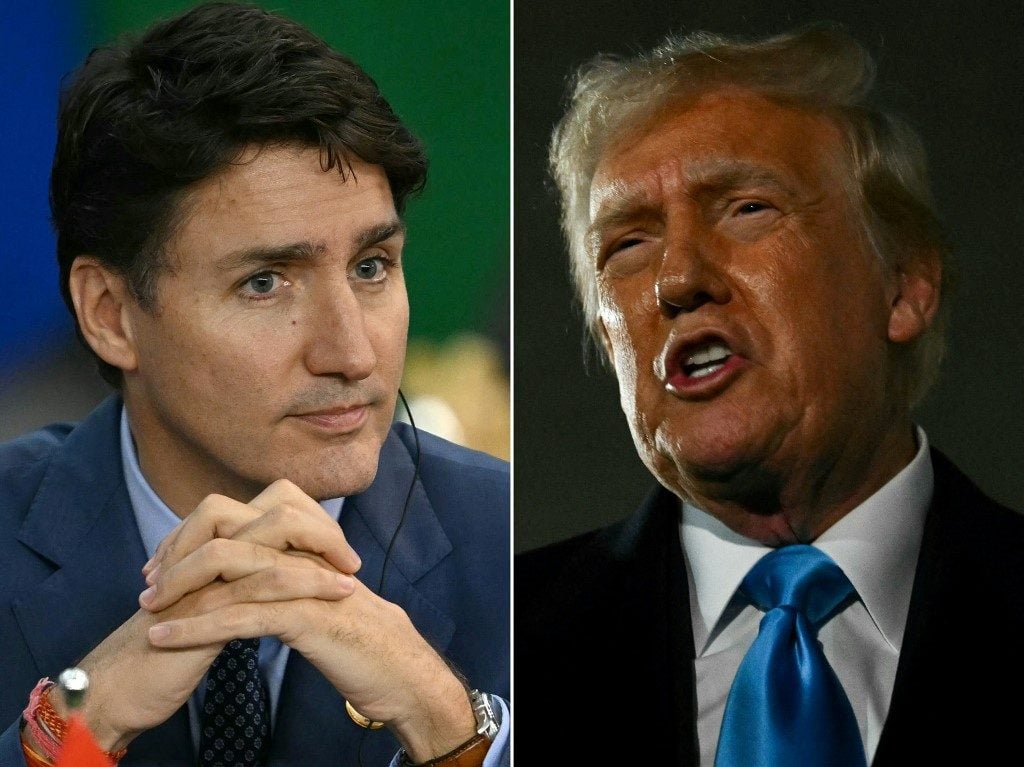 Trump fala com Trudeau e EUA ameaçam com represálias