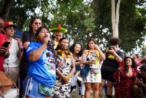Indígenas decidem manter a ocupação da Seduc no Pará até que revogação da lei seja publicada