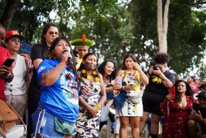 Indígenas decidem manter a ocupação da Seduc no Pará até que revogação da lei seja publicada