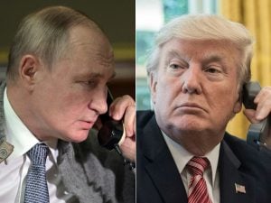 Trump diz que não houve progresso sobre a Ucrânia em conversa com Putin