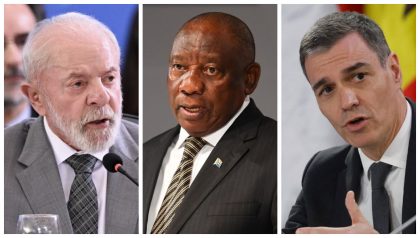 Lula, Ramaphosa e Sánchez defendem multilateralismo e alertam: ‘O mundo está cada vez mais fragmentado’