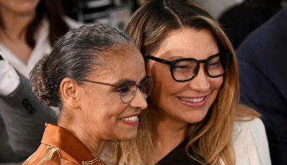 Marina Silva sai em defesa de Janja após ataques misóginos: ‘seguimos juntas’