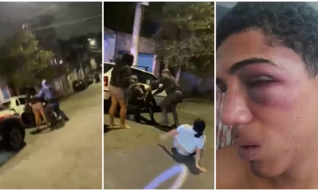 Jovem negro é espancado por PMs durante abordagem em São Paulo