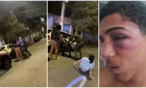 Jovem negro é espancado por PMs durante abordagem em São Paulo