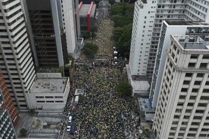 Ato bolsonarista reúne 45 mil pessoas em São Paulo, aponta USP