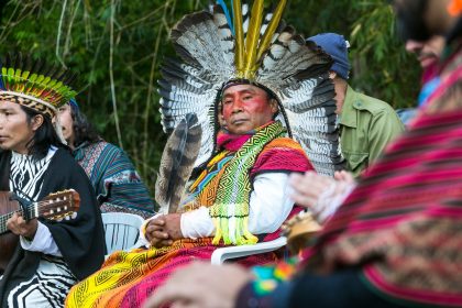 Festival indígena em SP destaca emergência climática e ayahuasca