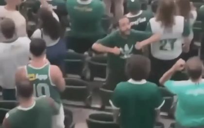 Conmebol investiga o Palmeiras por gesto racista de torcedor na Libertadores