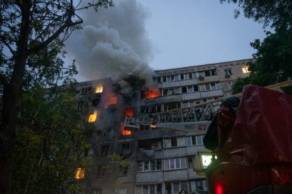 Rússia bombardeia Kiev com drones e mísseis; 17 pessoas ficaram feridas