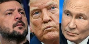 Kremlin descarta reunião de Putin com Trump e Zelensky
