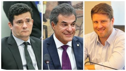 Moro lidera a disputa pelo governo do Paraná; Beto Richa e Requião Filho empatam na 2ª posição