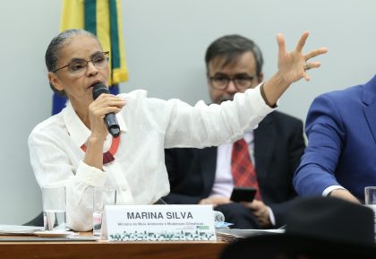 Comissão da Câmara cancela audiência com Marina Silva sobre desmatamento e participação em ato indígena