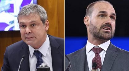 Líder do PT pede que Moraes proíba Eduardo Bolsonaro de assumir cargos públicos