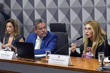 Na CPI das Bets, Virgínia silencia e diz que não lucrou com perdas de seguidores