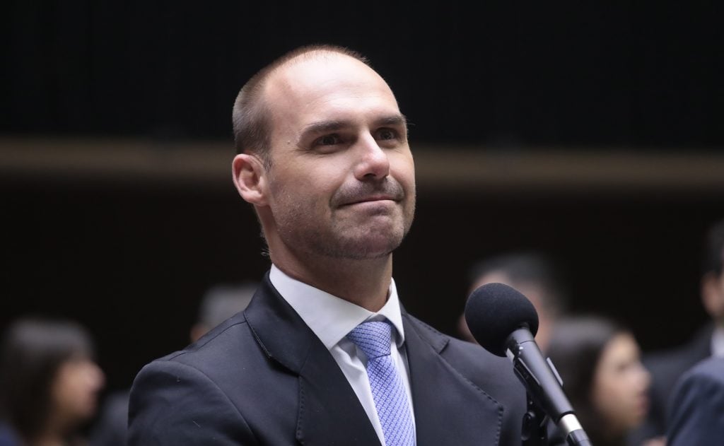 O pedido de Moraes ao Itamaraty no inquérito contra Eduardo Bolsonaro