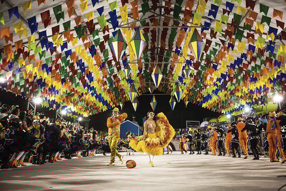 São João na fogueira
