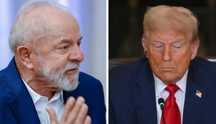 Trump diz que ‘talvez’ converse com Lula e volta a defender Bolsonaro