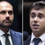 ‘Não é inteligente’: a resposta de Flávio Bolsonaro sobre a postura de Eduardo contra Nikolas