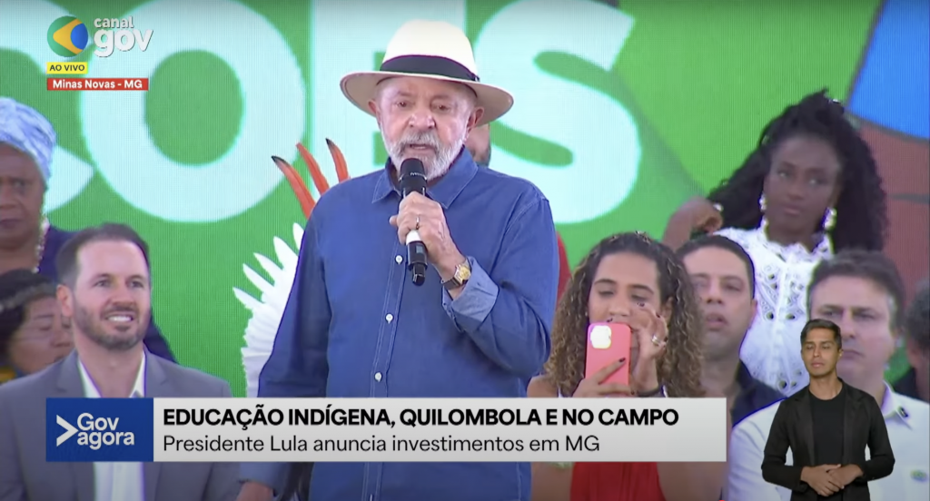 Lula ironiza Trump em evento no Vale do Jequitinhonha: ‘Se estiver trucando, vai tomar um seis’