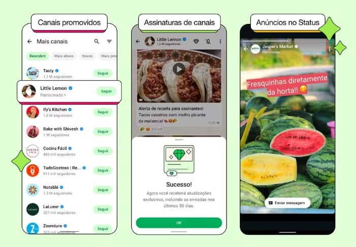 WhatsApp inicia exibição de anúncios e entra de vez no jogo da publicidade digital
