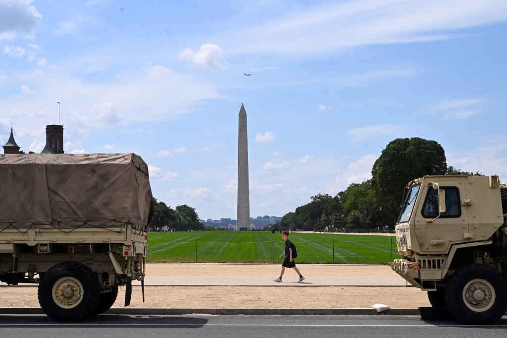 Cidade de Washington processa governo de Trump por tomar controle da polícia
