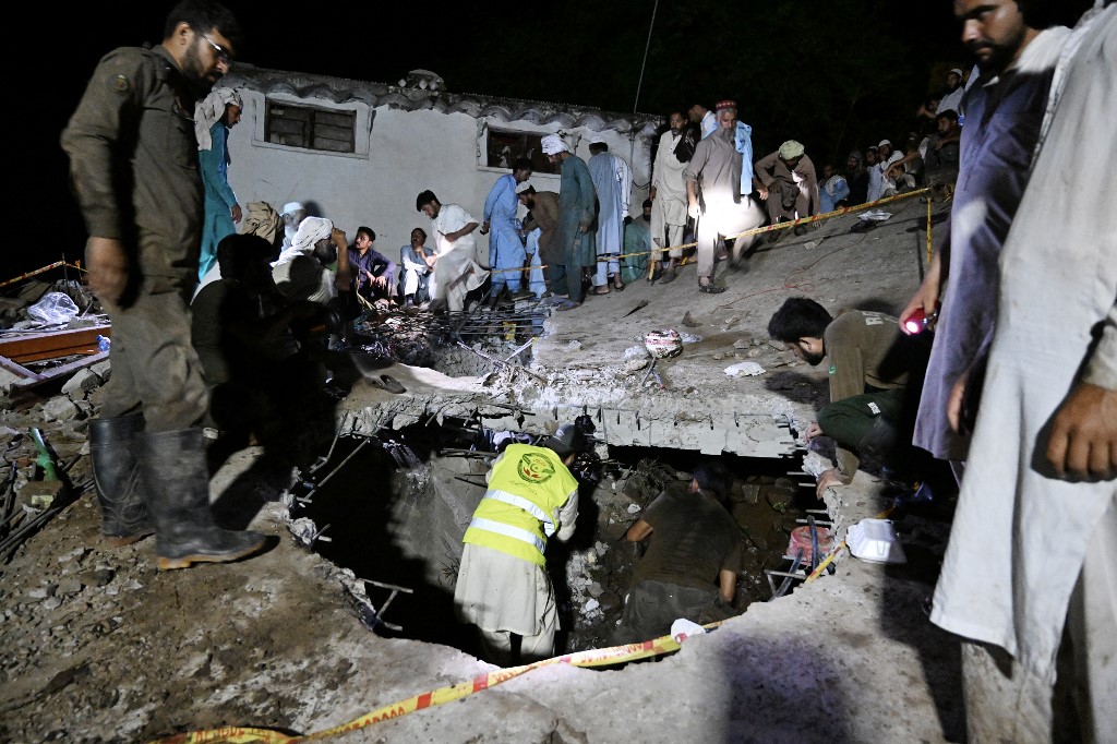 Paquistão registra quase 400 mortes em 5 dias por chuvas de monção