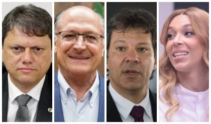 Pesquisa testa cenários com Tarcísio, Alckmin, Haddad e Erika Hilton para o governo de SP em 2026