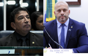 Magno Malta pede a Moraes aval para fazer 'visita humanitária' a Daniel Silveira