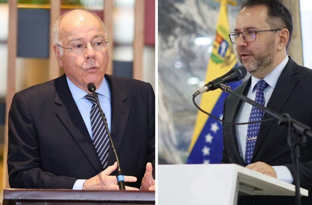 Mauro Vieira conversa com chanceler venezuelano sobre mobilização militar dos EUA