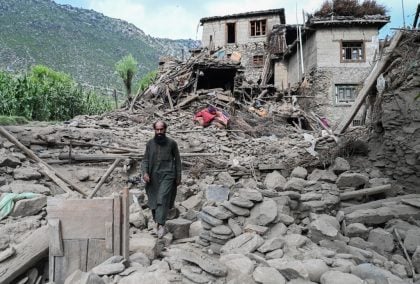 Terremoto no Afeganistão: número de mortos ultrapassa 1.400