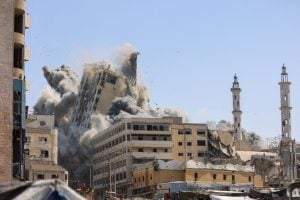  Israel segue com ataques a Gaza apesar de negociações de paz mediadas por Trump