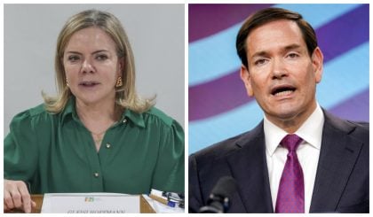 Gleisi reage a declarações dos EUA sobre a condenação de Bolsonaro: Rubio e a Casa Branca estão mentindo