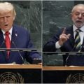 Trump diz que abraçou Lula e marcou conversa para a próxima semana: ‘Gostei dele’
