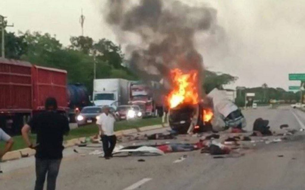 Acidente rodoviário deixa pelo menos 15 mortos no sudeste do México