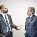 ‘Canalhice’: O incômodo de Eduardo Bolsonaro com as declarações de Valdemar sobre as eleições de 2026