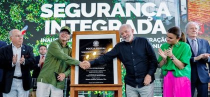 Com Petro e vice do Equador, Lula defende cooperação regional contra facções na Amazônia