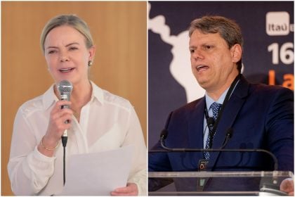 Tarcísio é o ‘candidato dos bilionários’, diz Gleisi após derrubada da MP do IOF