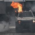 Marcha em memória das vítimas da ditadura no Chile termina em confrontos