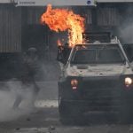 Marcha em memória das vítimas da ditadura no Chile termina em confrontos