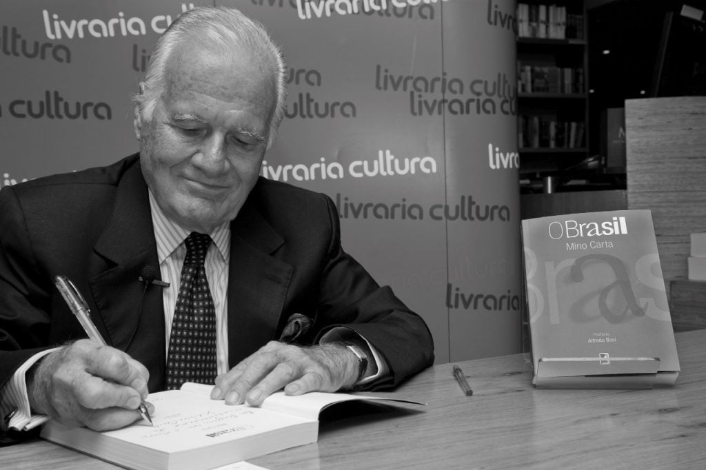 Mino Carta morreu como viveu