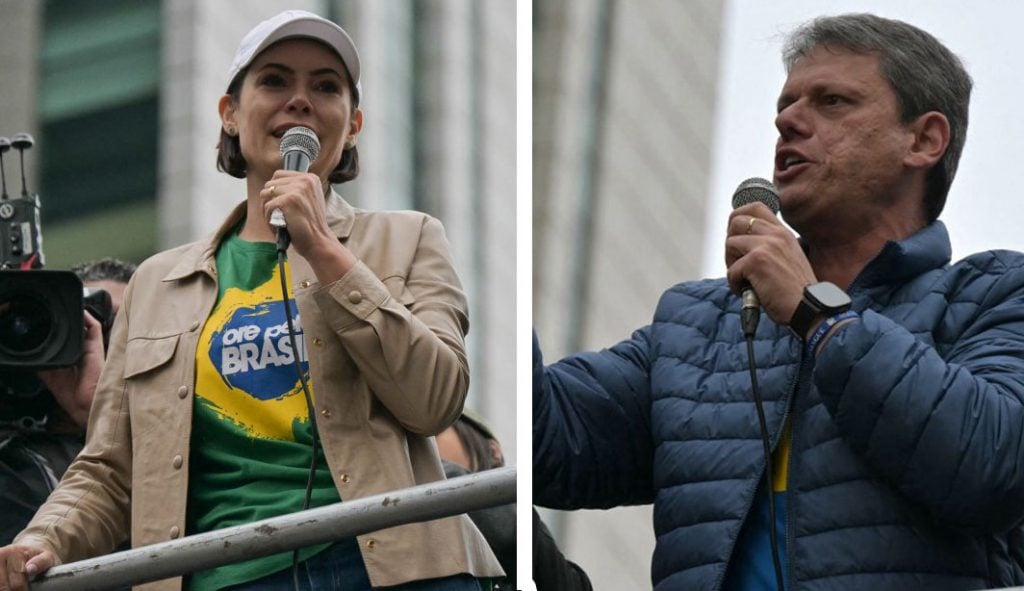 O extremismo edulcorado de Michelle e Tarcísio no 7 de Setembro