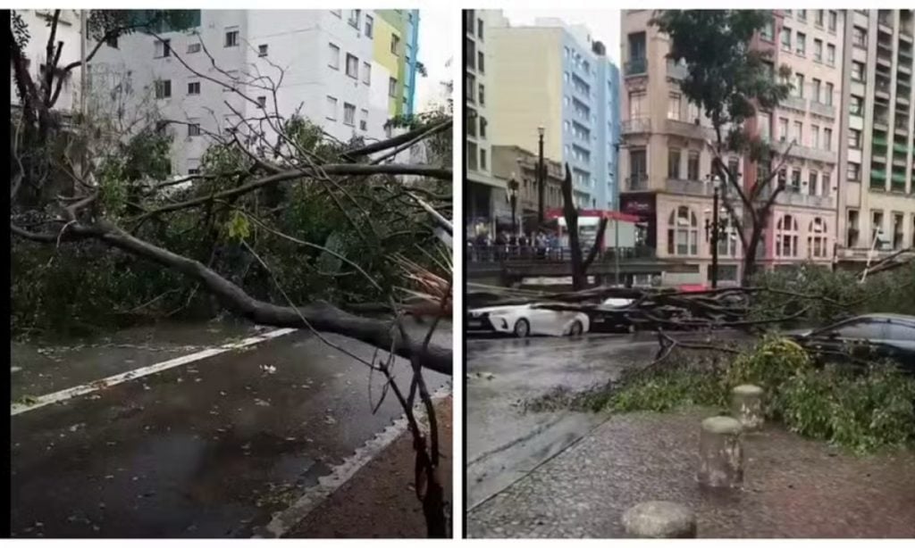 Mais de 175 mil continuam sem luz em São Paulo após chuvas e rajadas de vento