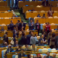 Assembleia da ONU: Delegações se levantam em protesto durante discurso de Netanyahu