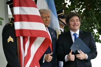 Trump diz que ajuda à Argentina depende de vitória de Milei nas eleições
