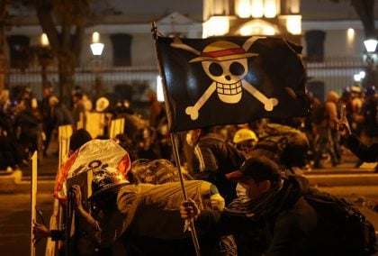 Protesto contra o novo governo do Peru deixa um morto e mais de 100 feridos